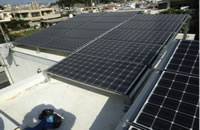 沖縄の太陽光発電機システム導入実績１